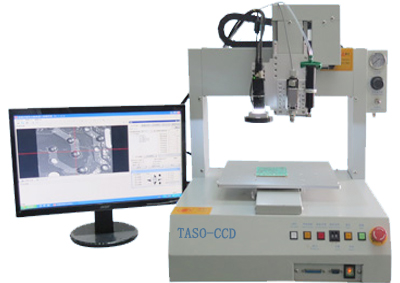 CCD视觉定位点胶机